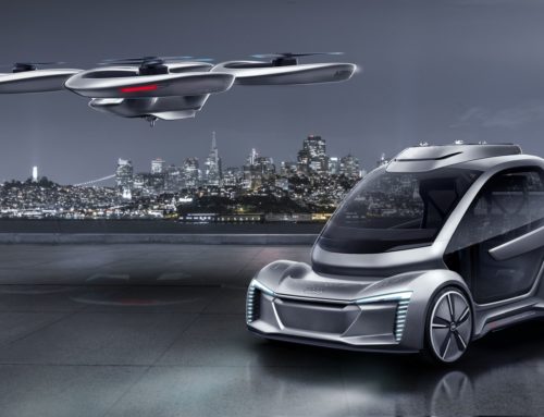 Audi y Airbus muestran el «Taxi Dron modular»​ en Amsterdam, y asombra.